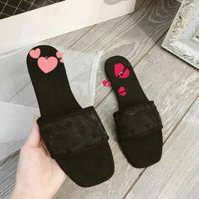 [SẴN KHO] DÉP LÊ CHẤM BI ĐEN SIÊU HOT | BigBuy360 - bigbuy360.vn