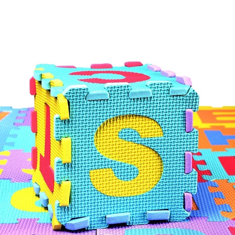 Set 36 miếng xốp ghép hình thảm có số và chữ cái thú vị bổ ích cho các bé