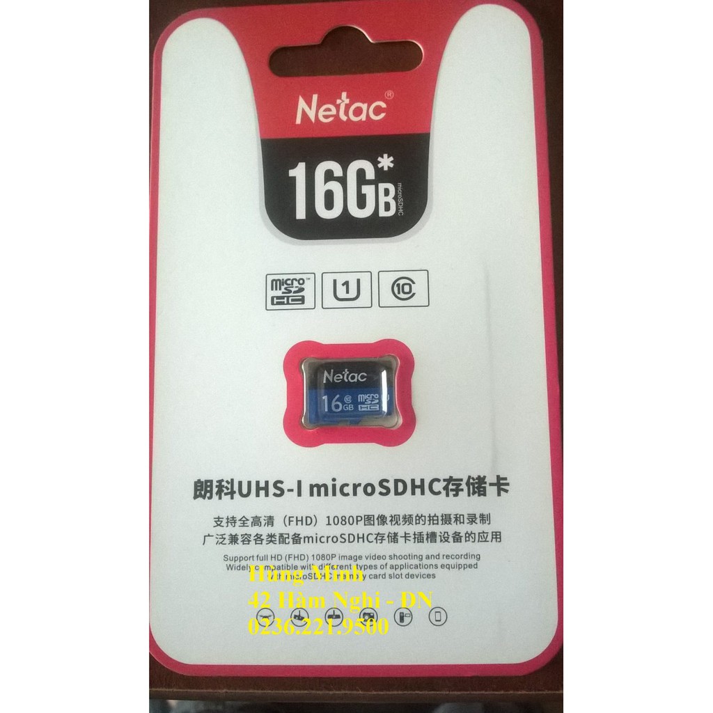 Thẻ nhớ Netac MicroSD 32GB,64GB,128GB - Tốc Độ Đọc Chuẩn Class 10 - [BH Chính Hãng 5 Năm] | BigBuy360 - bigbuy360.vn