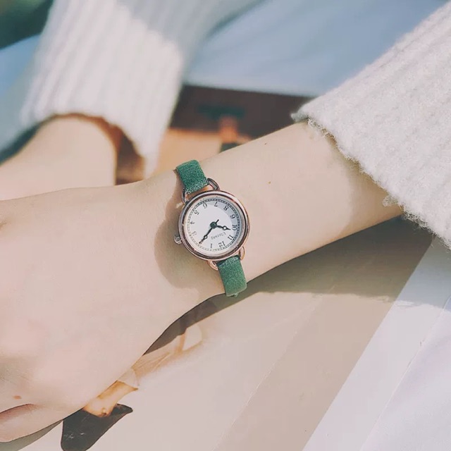 Đồng hồ đeo tay kiểu Pháp cổ điển retro phong cách nữ