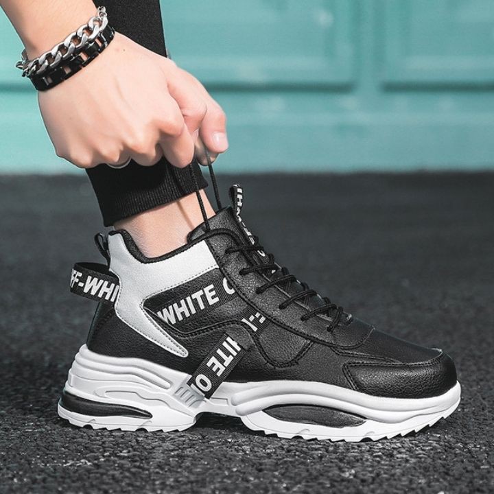 Xả Hàng Giày Thể Thao Nam off white❤️FREESHIP❤️màu Trắng Đen cao cấp phong cách Hàn Quốc | BigBuy360 - bigbuy360.vn
