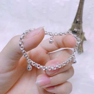 Lắc tay bạc ta cho bé yêu