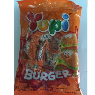 ( HSD: T5/2023) Kẹo dẻo Yupi Burger 96g