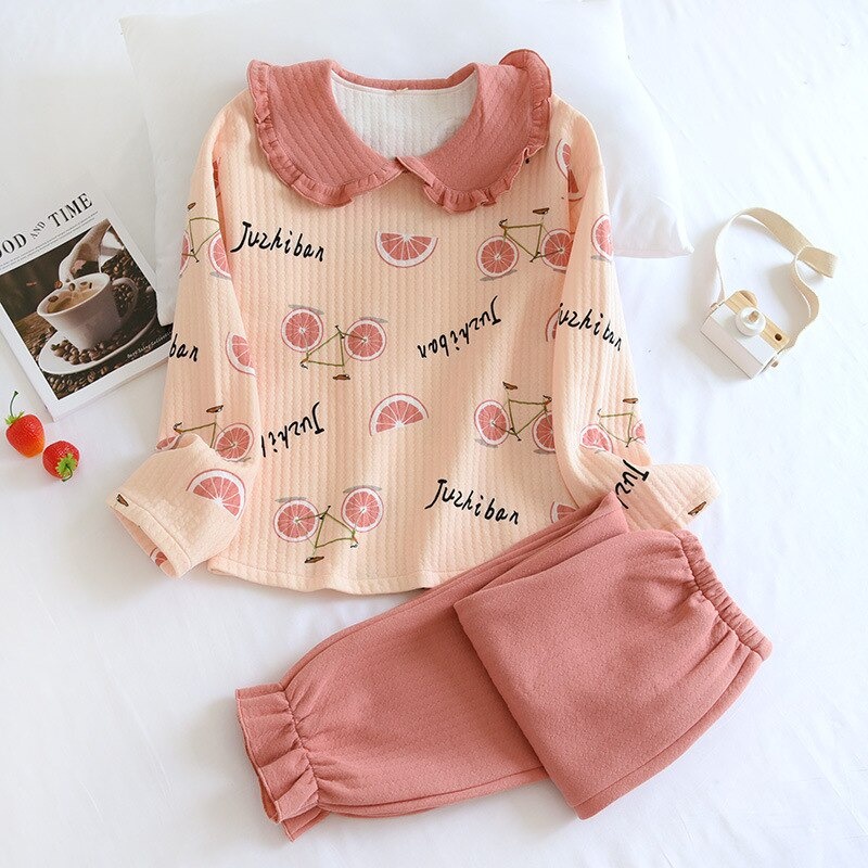 Pyjama Đồ Ngủ Mặc Nhà Họa Tiết PJ25