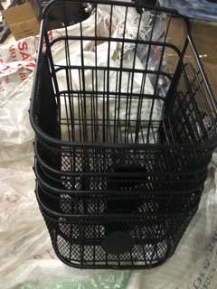 Giỏ xe đạp điện giỏ sắt, giỏ mây