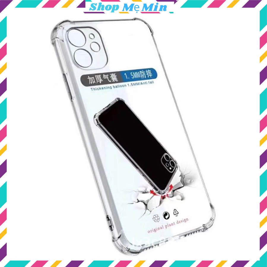 Ốp lưng chống sốc iPhone, trong suốt, ip 5/6/6Plus/7/7Plus/8/8Plus/X/Xsmax/ip11/ip11pro/ip11promax/12/12pro/12promax