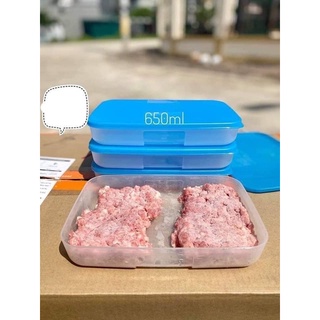 Hộp trữ đông dẹt Tupperware 650ml