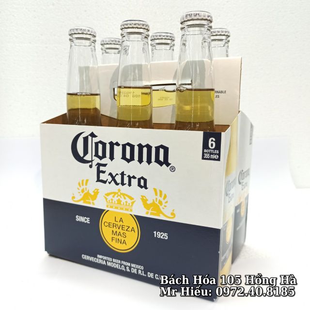 [HỎA TỐC] Thùng bia Corona Extra 4,5% 24 chai 355ml