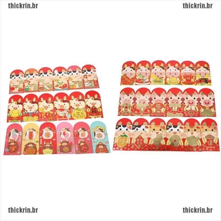 36 Bao Lì Xì Đỏ May Mắn Năm Mới 2021