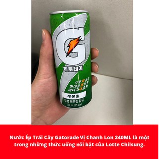Nước giải khát Gatorade 240ml