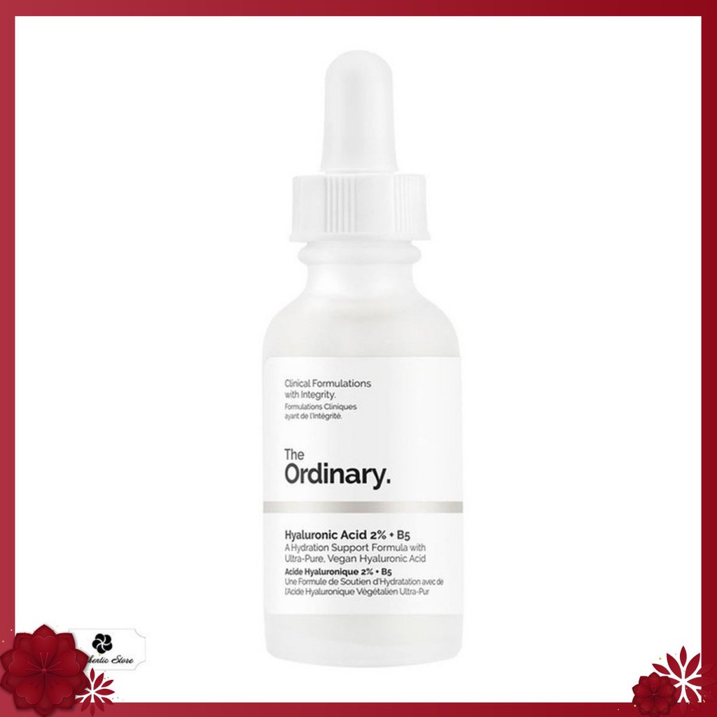 Cấp ẩm hồi phục Hyaluronic Acid 2% + B5 - The Ordinary ✟α