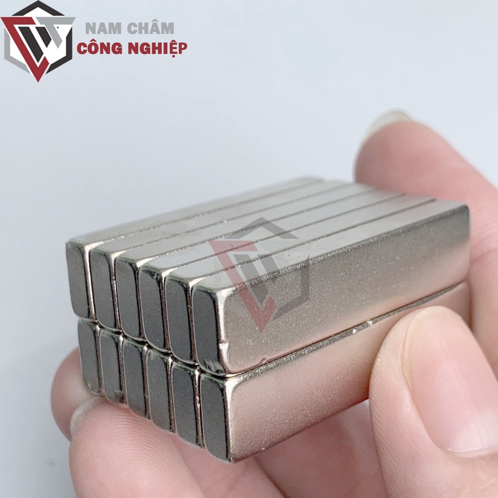 Nam châm chữ nhật 40x10x5mm nam châm đất hiếm nam châm siêu mạnh