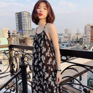 Đầm xoè 2 dây
