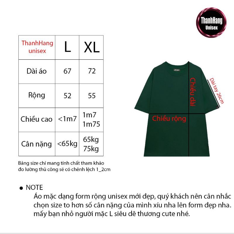 Áo Thun  Có sizeFull màu unisex tay lỡ gấu super