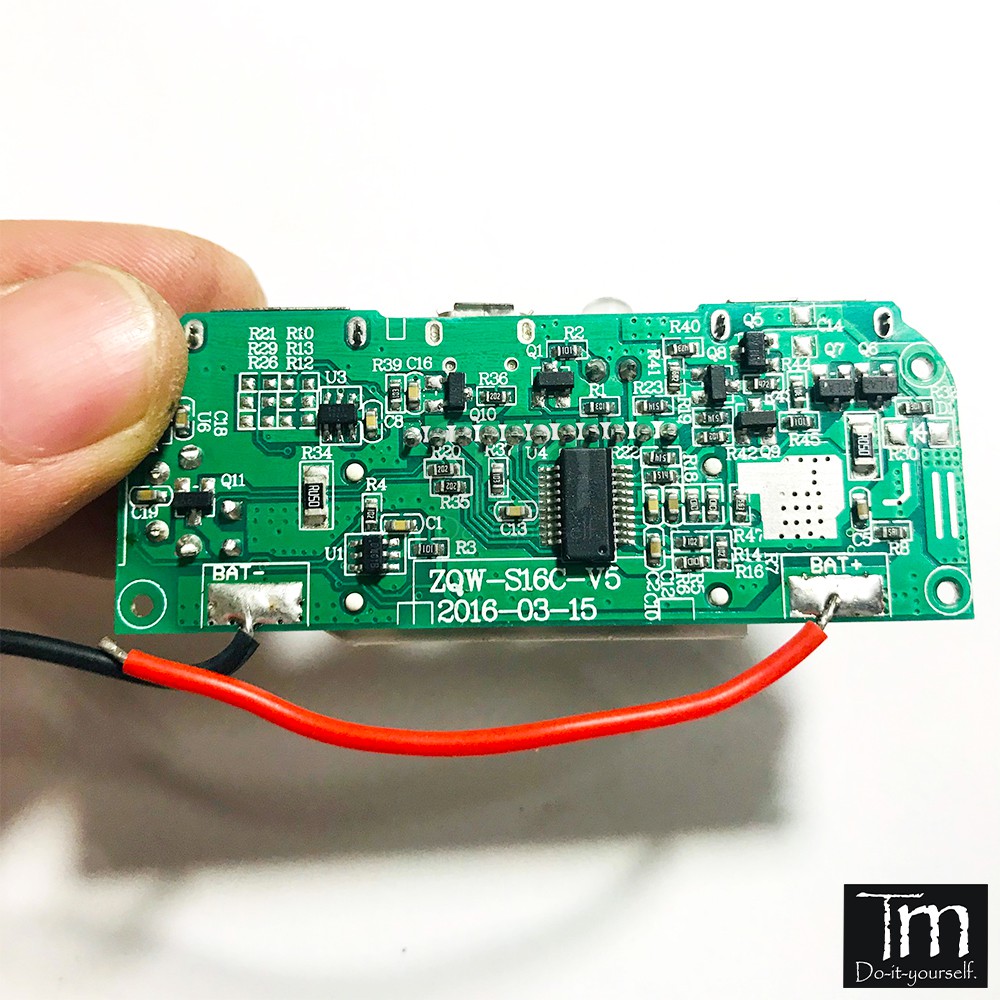 Mạch Sạc Dự Phòng 5V2A Hiển Thị Dòng Sạc LCD