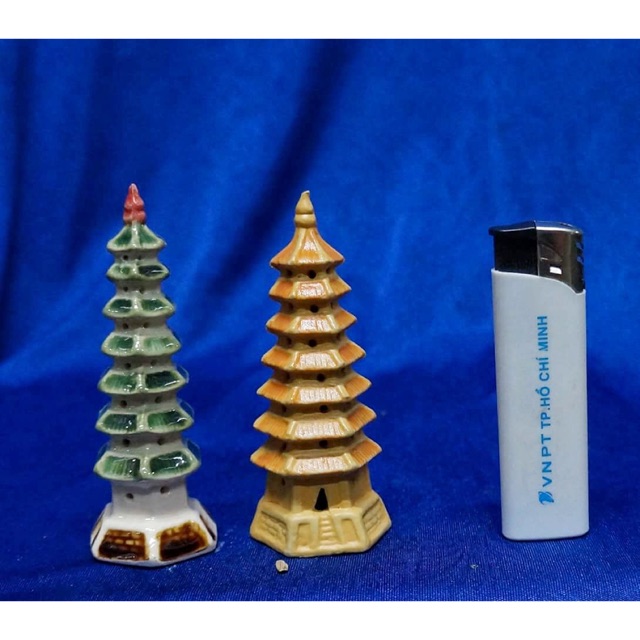 THÁP TRANG TRÍ HỒ CÁ NON BỘ CAO 8CM