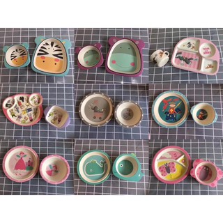[GIFT] Set khay bát ăn dặm lúa mạch xuất Nhật