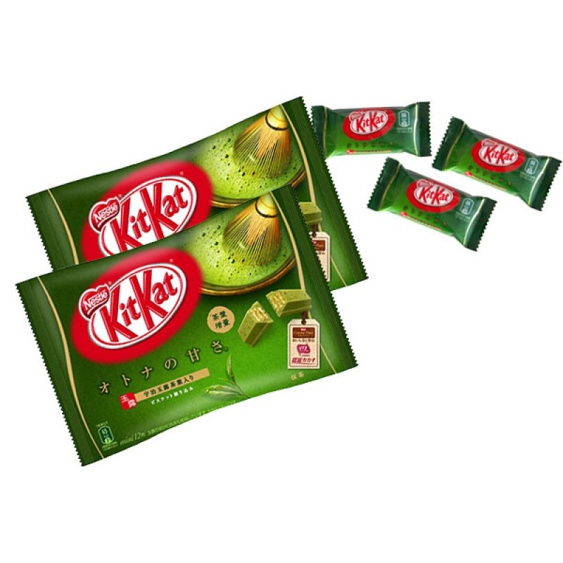 Combo 2 bịch bánh KitKat trà xanh