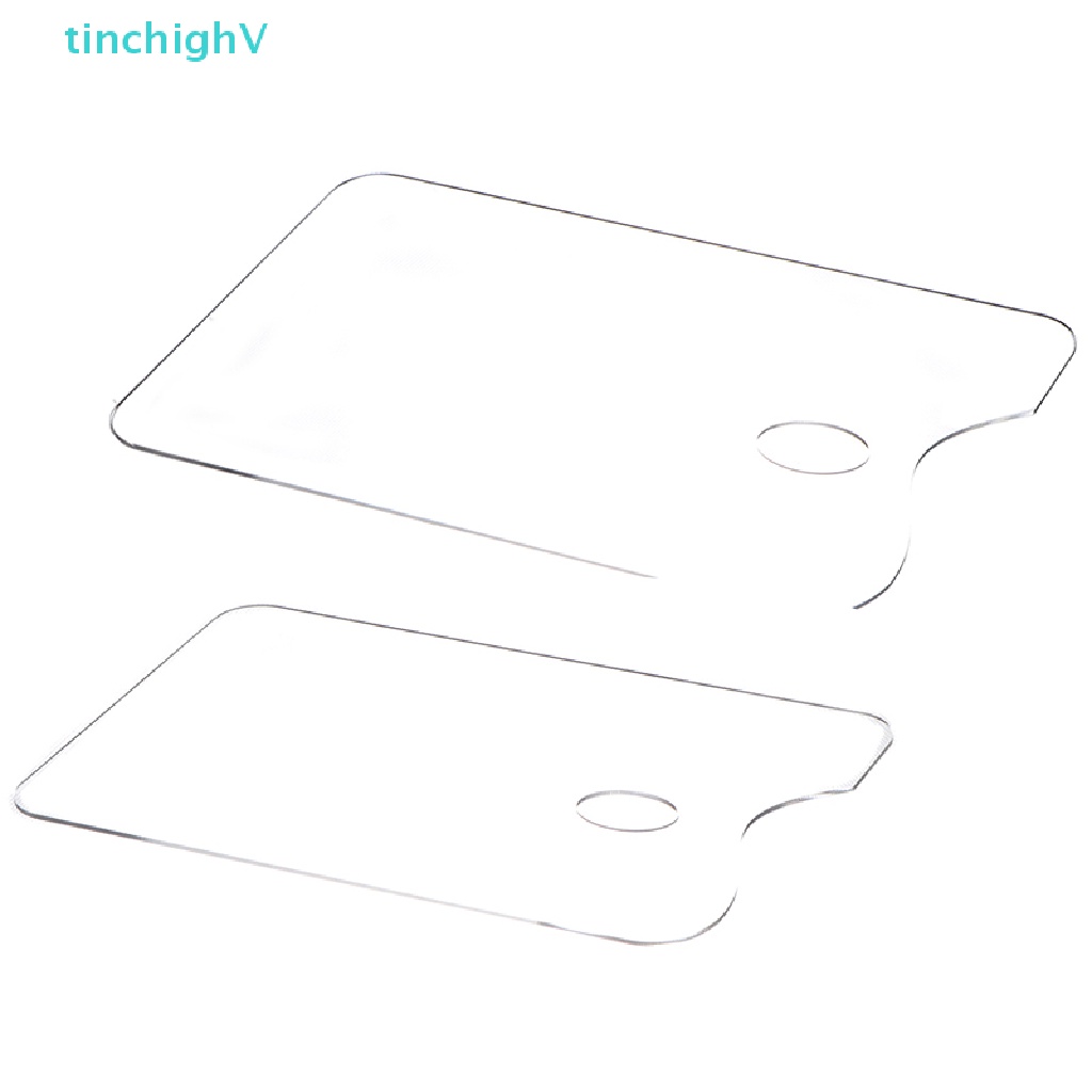 1 Khay Nhựa Acrylic Trong Suốt Trộn Màu Nước Nghệ Thuật