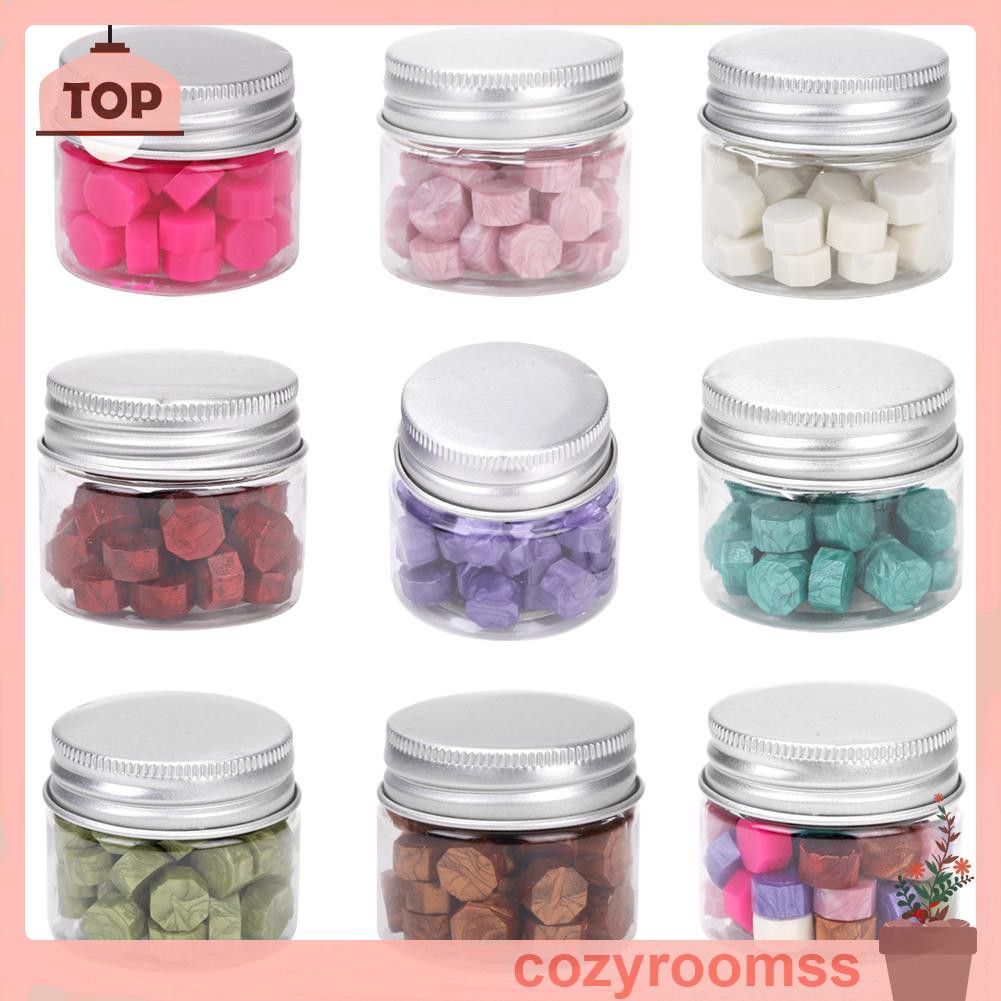 Set 60 Viên Con Dấu Sáp Hình Bát Giác Cổ Điển