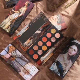 Bảng phấn make up mắt HOJO NOVO nhũ lì Royal Oil Painting Hojo eyeshadows chính hãng bảng mắt xinh nội địa Trung