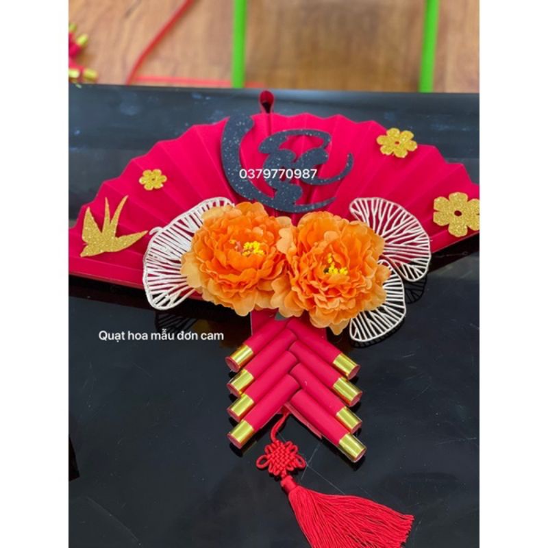 Quạt trang trí tết - DECO NHÀ CỬA, QUÁN ĂN