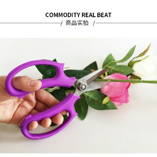 [ A133 ] Kéo chuyên dụng cắt hoa tươi, ruy băng cắt giấy, kéo cắt cành, hoa, cây cảnh lưỡi thép không rỉ sắc bén