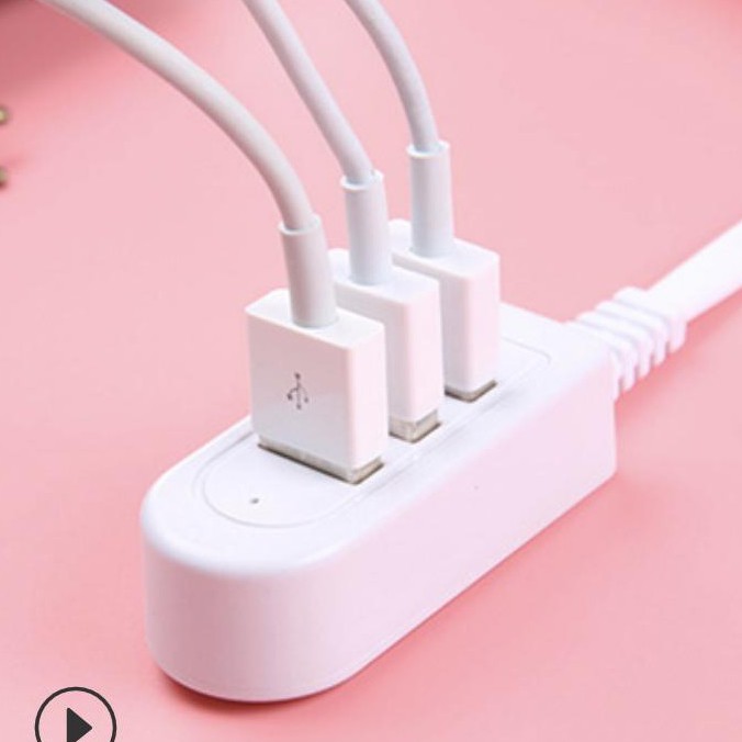 [Mã 2404EL10K giảm 10K đơn 20K] Bộ Hub chia 1 cổng USB thành 3 cổng USB dài 1m