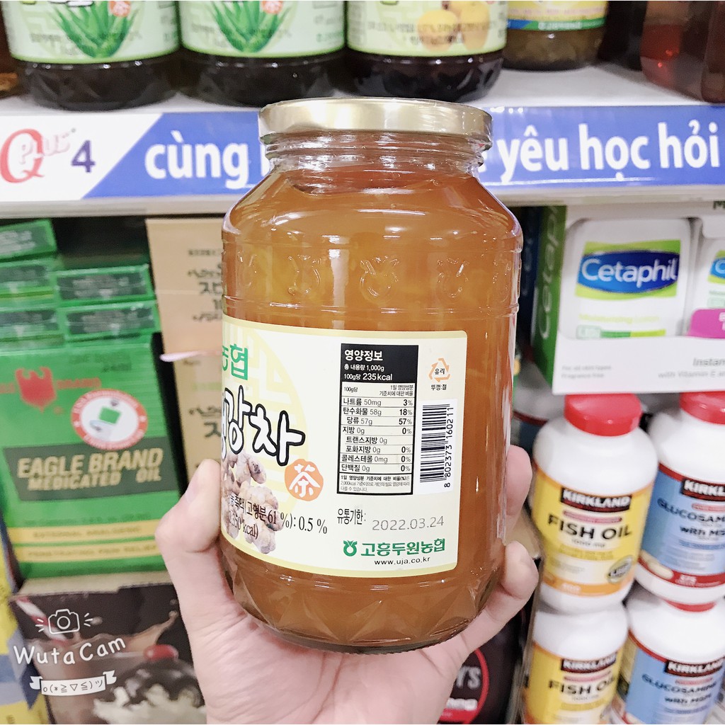 Trà Gừng Mật Ong Nonghyup Hàn Quốc Ginger Tea 1kg