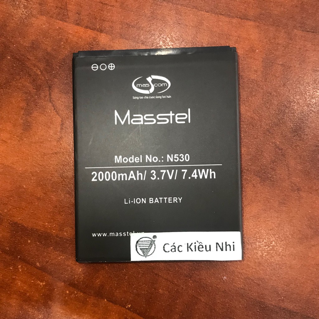Pin Masstel N530 zin hãng