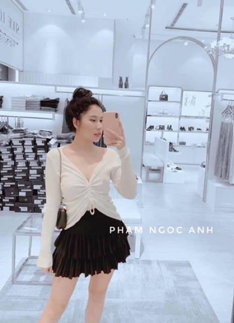 BÁN SỈ CHÂN VÁY XẾP LY TẦNG KÈM ẢNH THẬT