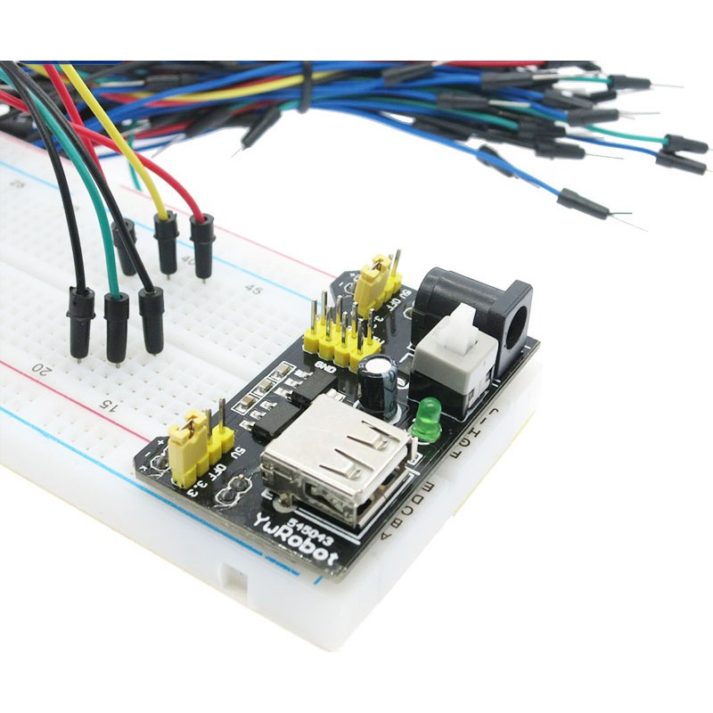 Bo Mạch Cắm Dây 3.3v / 5v Mb102 + 830 Đi Kèm 65 Đầu Nối | BigBuy360 - bigbuy360.vn