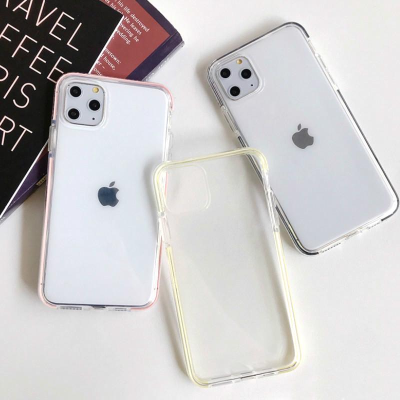 Ốp điện thoại TPU trong suốt chống sốc cao cấp cho IPhone12 11 Pro Max XR Xs Max 6s 8 7 Plus