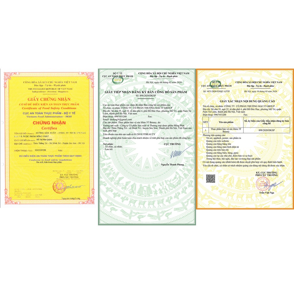 Combo 3 Viên Uống Sáng Da Tăng Độ Đàn Hồi 3T BEAUTY (Hộp 30 Viên) Trẻ Hóa Da, Chống Lão Hóa, Giảm Thâm Nám, Sạm Da | BigBuy360 - bigbuy360.vn
