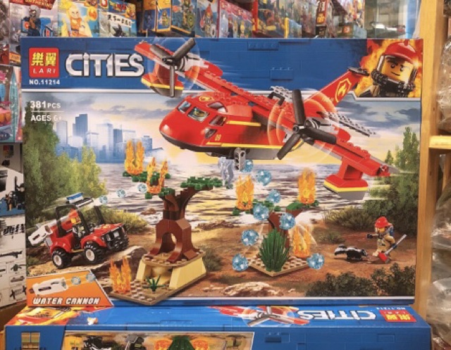 Lắp Ráp 11214 Máy Bay Cứu Hoả Chữa Cháy Rừng 🔥🔥