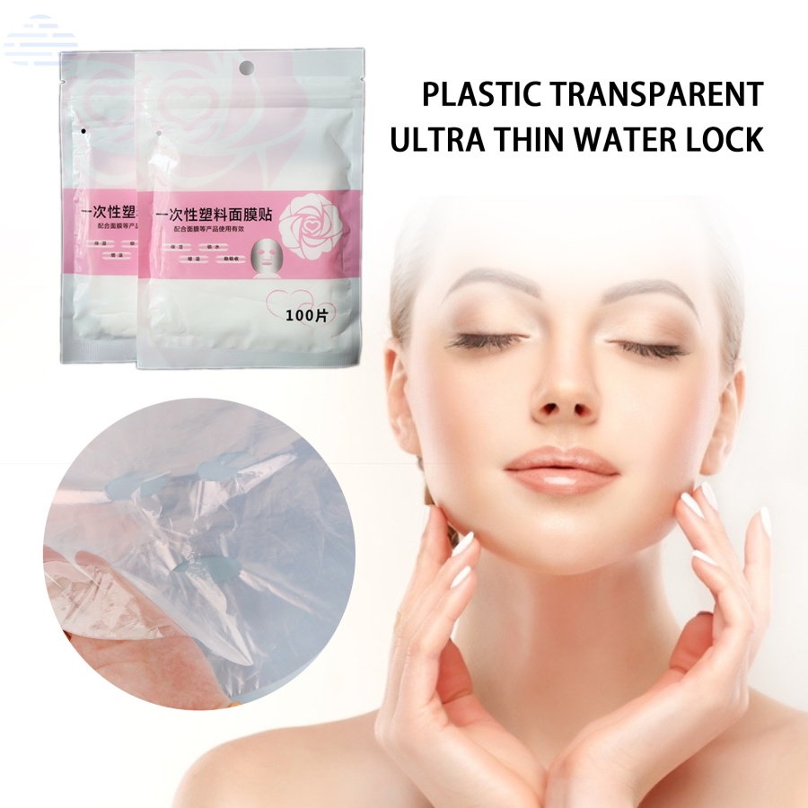 Bộ 100 Mặt Nạ PE Tự Nhiên Dùng Một Lần Làm Đẹp Và Chăm Sóc Sức Khỏe