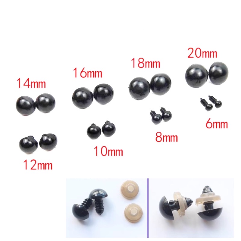 Mắt thú có kèm chốt gài an toàn