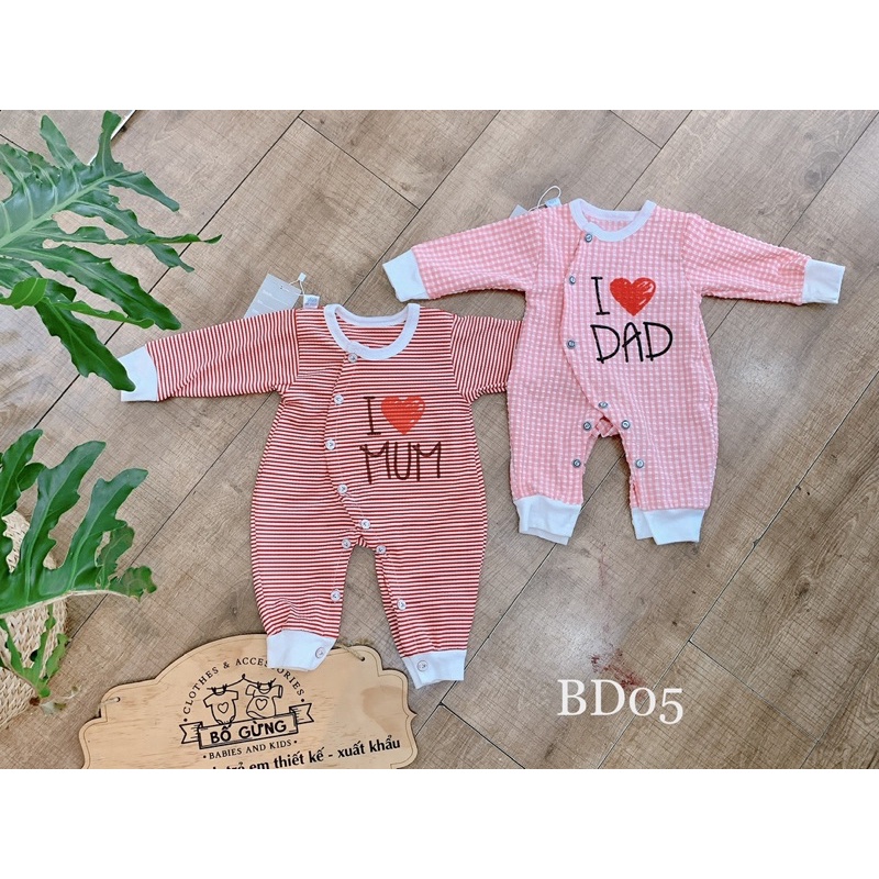 Bộ liền dài sơ sinh