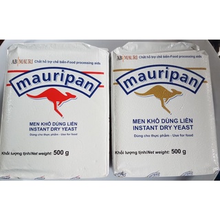 Men khô ab mauri, men ngọt 500g, men lạt 500g