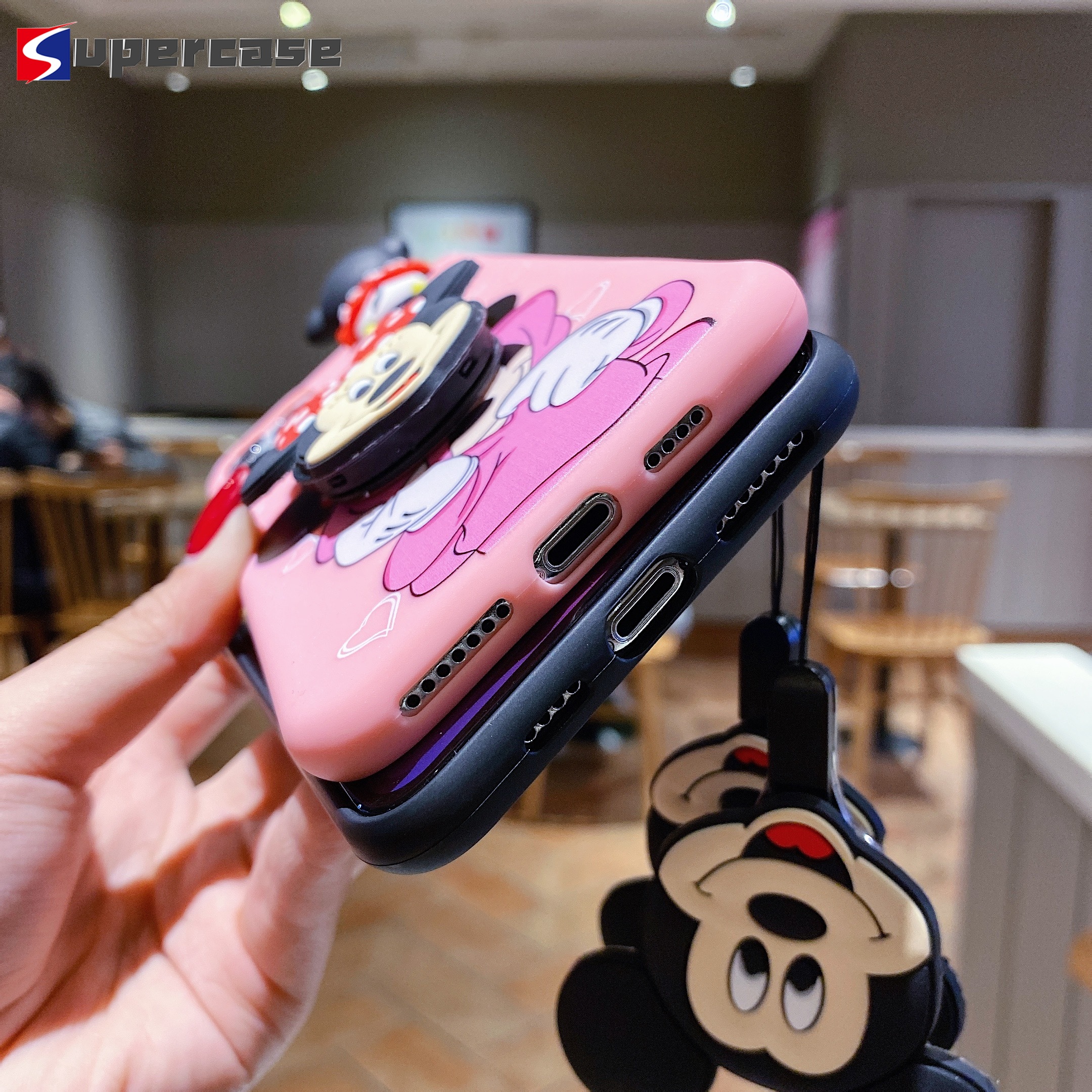 DISNEY Ốp Lưng Mềm In Hình Chuột Mickey / Minnie 3d Cho Xiaomi Redmi Note 9s 9 8 7 6 5 Pro Max 7s K30 K20 Pro 4 4x 8a 8 7a 7 Y3 6a 6 5a 5
