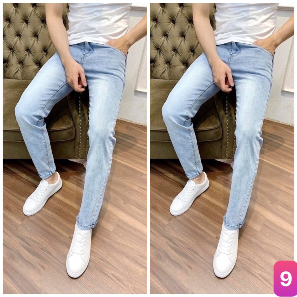 Quần Jean Nam Cao Cấp 👉 𝐅𝐑𝐄𝐄 𝐒𝐇𝐈𝐏 👉 Quần Bò Nam Cao Cấp Hbfashion107