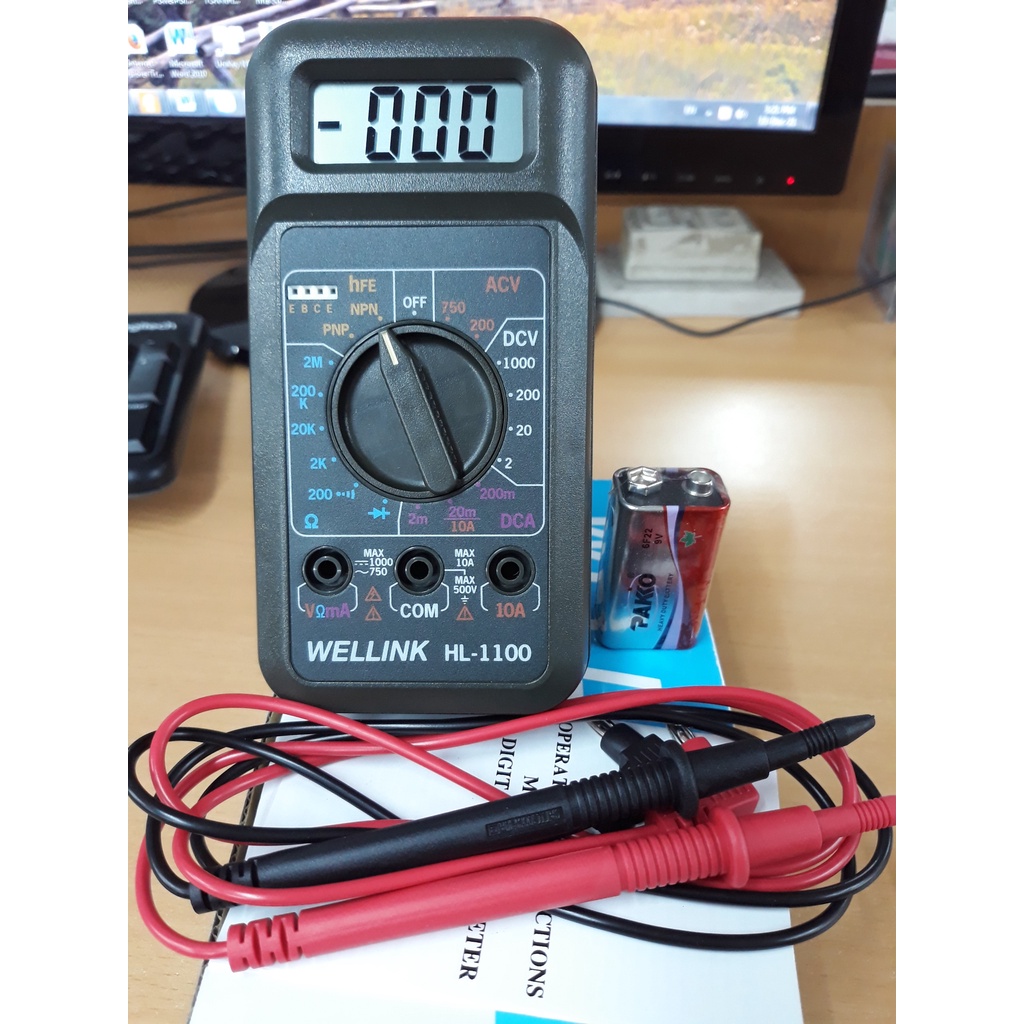 WELLINK HL-1100 đồng hồ vạn năng kỹ thuật số Wellink HL 1100