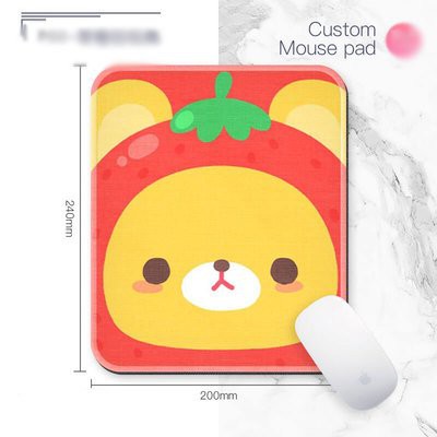 Miếng di chuột IN HÌNH GẤU RILAKKUMA miếng kê chuột miếng lót chuột tiện lợi dễ thương