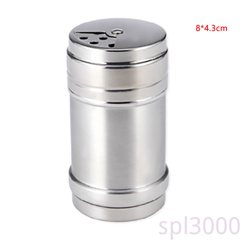 Lọ đựng gia vị bằng thép không gỉ có nắp xoay đa năng