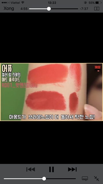 Apieu Color Lip Stain