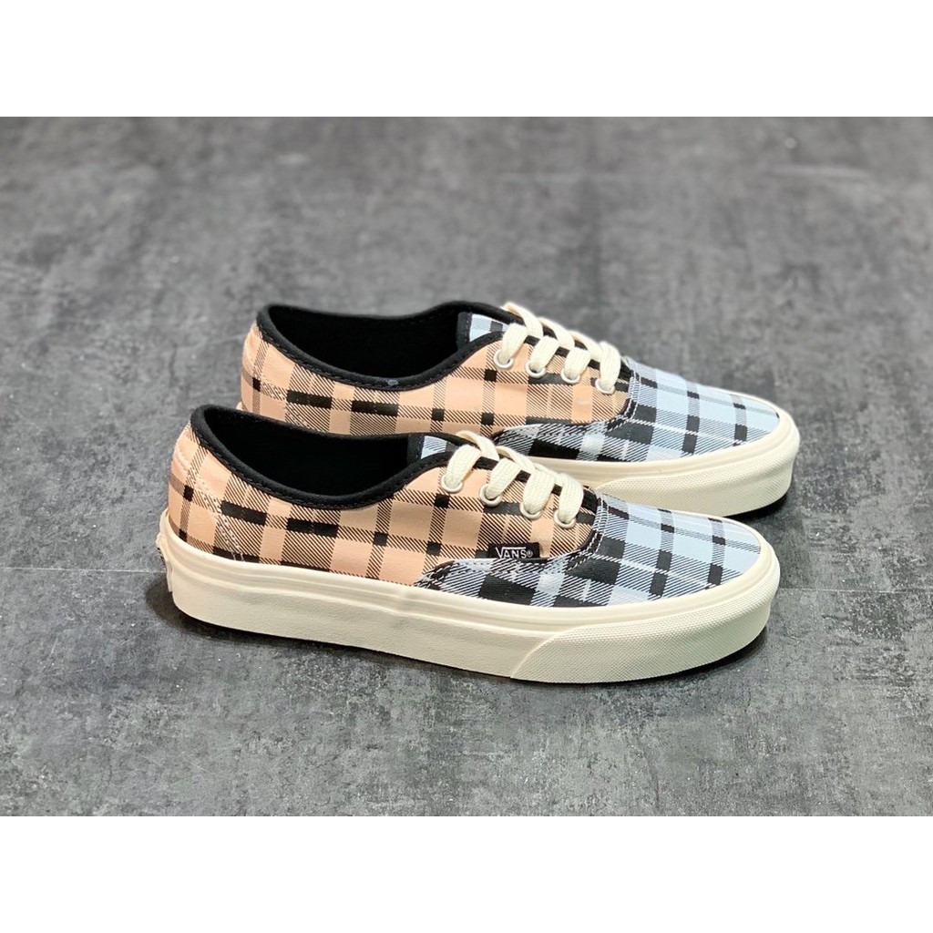 【Giá đặc biệt】Giày vải Vans Authentic Scotland check