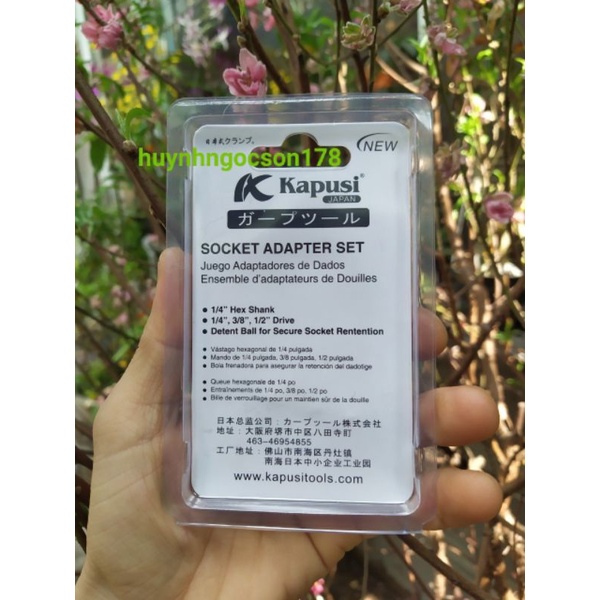 Bộ 3 đầu chuyển từ máy khoan sang Bulong