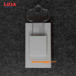Bộ công tắc ngắt điện chìa khóa kiểu A LiOA 20A - Dùng cho nhà nghỉ, khách sạn
