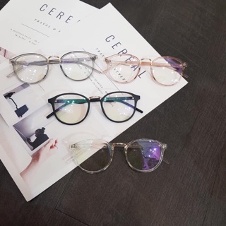 HCM có sẵn Kính mắt mèo tròn xinh nhiều màu lắp được cận viễn loạn g209