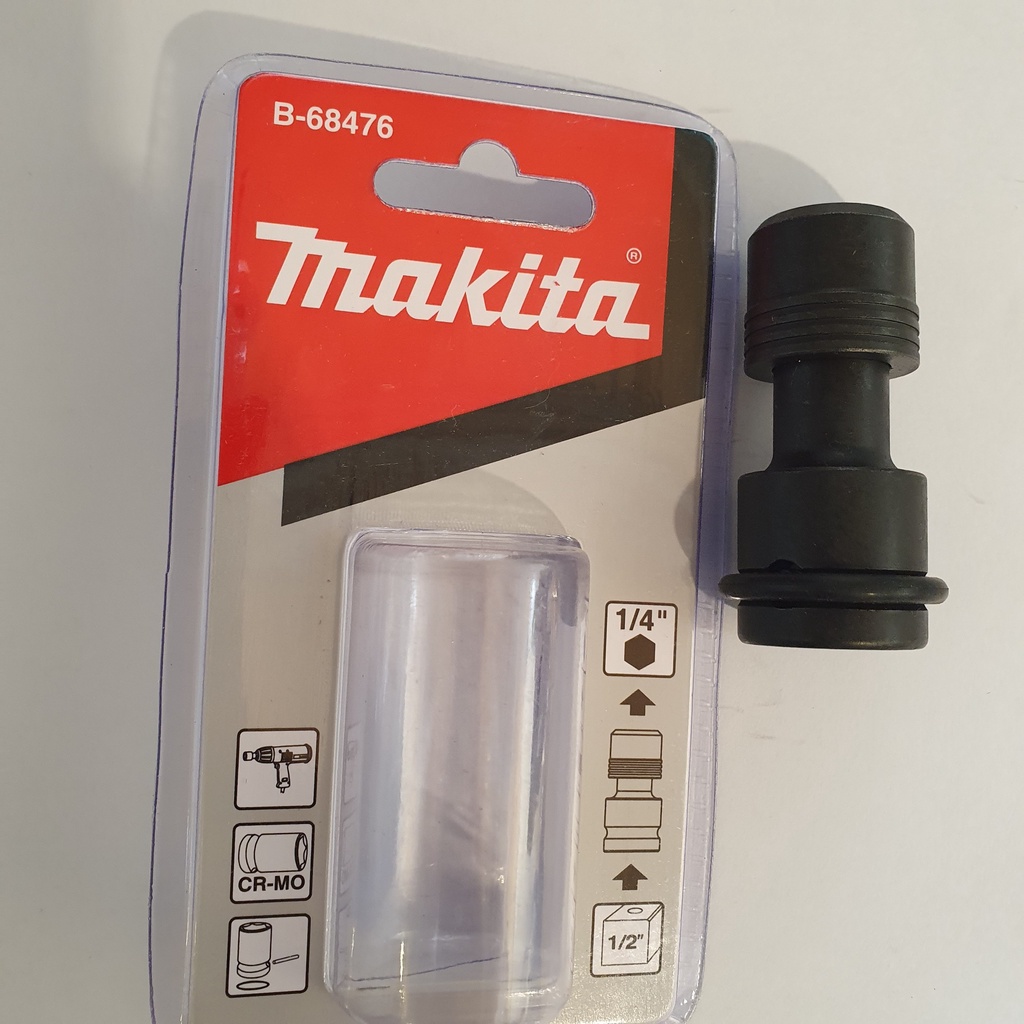 Đầu Chuyển Bulong 1/2" Sang Vặn Vít 6.35mm Makita B-68476